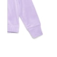 thumbnail image 3 of Athletic Works Girls Plush Velour Sweatshirt, Sizes 4-18, 3 of 3
