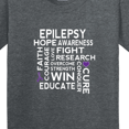 thumbnail image 4 of Inktastic Epilepsy Awareness Walk Shirt Youth T-Shirt, 4 of 5