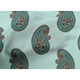 thumbnail image 4 of oneOone Cotton Poplin Fabric Paisley Block Decor Fabric Printed BTY 42 Inch Wide, 4 of 4