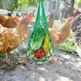 thumbnail image 3 of Chicken Vegetable String Snack Holder for Large Birds Hens Duck green, 3 of 8