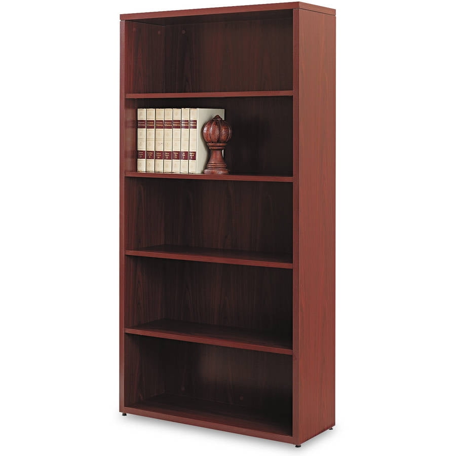 HON 10500 Series Laminate Bookcase, 5-Shelf, 36w x 13-1/8d x 71h