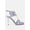 Lilac, variant on London Rag Fialka Diamante & Rhinestones Stiletto Womens Sandals