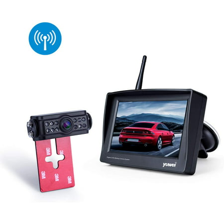 Yuwei Digital Wireless Backup Camera System with 4.3’’ Wireless