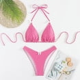thumbnail image 2 of JAKANYQ Nouveau Bikini à Carreaux Fendu Rétro Charmant, L, 2 of 5