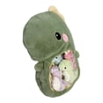 thumbnail image 1 of Juego de peluche de dinosaurio para niños, decoración interior de coche, adorable accesorio de fotografía verde, colección suave, regalo de cumpleaños, 1 of 10