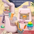 thumbnail image 4 of Máquina de fideos de arcilla de colores para niños, máquina de helado de arcilla ultraligera hecha a mano para jardín de infantes, juguete de molde de plastilina, 4 of 5