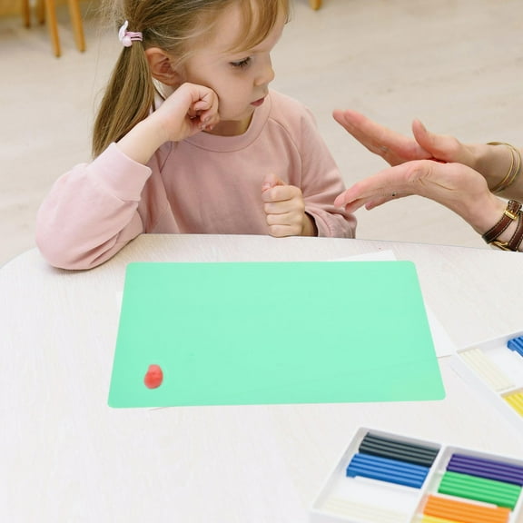 Soimiss 4Pcs Plasticine Clay Board Craft Board for Kids Creative Playtime in Assorted Color