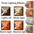 thumbnail image 2 of 3D Naked Eye Visual Night Light, 3D Optical Illusion Wall Art, Creative Wall-Mounted Decorative Lamp with Three Dimensional Visual Effect, Suitable for Bedroom, Study, Office Unique Atmosphere Lamp, 2 of 6