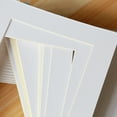 thumbnail image 3 of Omeite Photo frame cardboard (10-inch opening 8-inch) white 25pcs per pack, 3 of 6