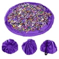 thumbnail image 1 of Hml Sac de Rangement Portable Grande Capacité Sac de Rangement pour Jouets de Plage pour Enfants d'Extérieur, 1 of 1