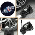 thumbnail image 1 of Portable Tire Inflator Air Compressor for Cars Bikes and Balloons – 12V 150 with Pressure Gauge and Emergency LED Light, 1 of 3