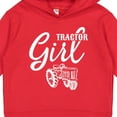 thumbnail image 3 of Inktastic Tractor Girl Toddler Hoodie, 3 of 4