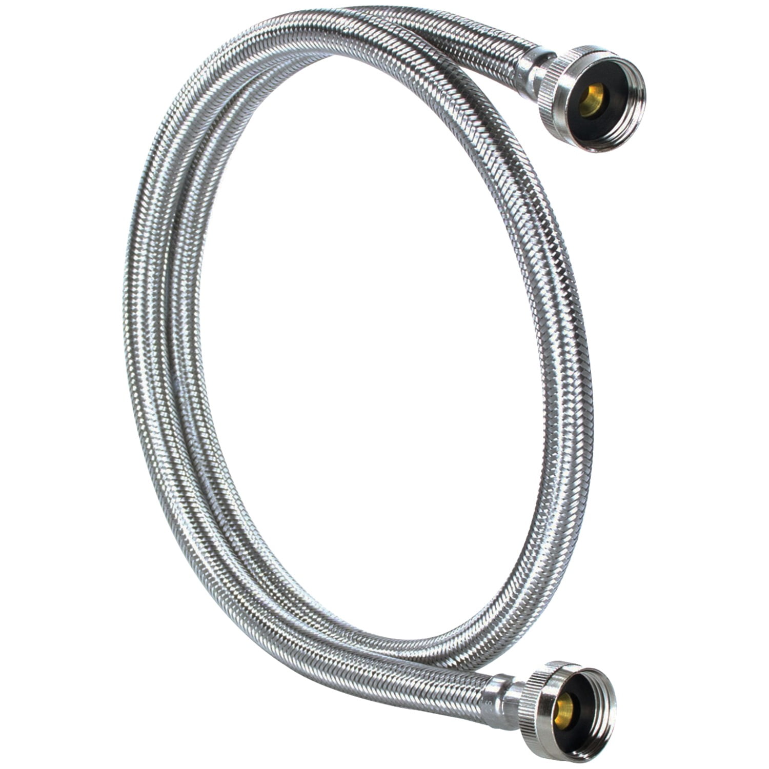 Certified Appliance Accessories WM60SS2PK 2 Pk Braided Stainless Steel Washing Machine Hoses, 5ft