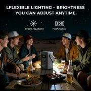 SolarPlay Portable Power Station PD In/Out 100W, (26000mAh/96Wh) LiFePO4 Powerbank Solar Generator for Camping,Hiking,and Emergency