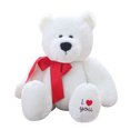 thumbnail image 1 of Muñeca de peluche con dibujos animados de oso blanco, 25 cm, 1 of 1