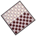 thumbnail image 1 of Damas internacionales Juguete de ajedrez magnético Tablero de damas plegable para Adultos Juguetes educativos familiares Diversión clásica, Baoblaze juego de mesa de damas, 1 of 7