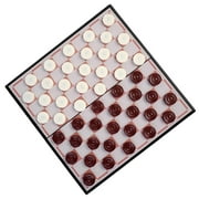 International Checkers Chess Toy Foldable Checkers Board for Travel