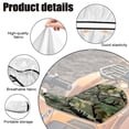 thumbnail image 6 of KUIFORTI Camouflage Green ATV Seat Cover Four Wheeler Accessories Soft Easy Installation Seats Protect Compatible with Most ATV for Sportsman, Rancher,Foreman, Scrambler, 6 of 7