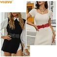 thumbnail image 5 of WHIPPY Women Elastic Wide Belt, Stretch Waist Belt for Dresses, 5 of 8