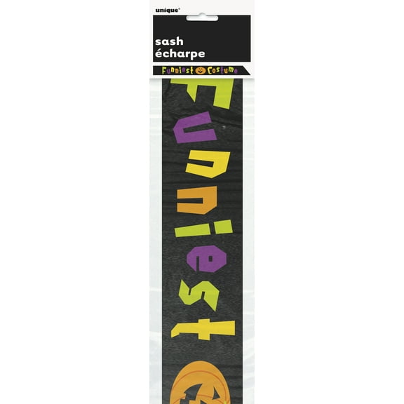 Unique Funniest Costume Award Halloween One-Size Award Ribbon, Black