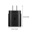 thumbnail image 3 of juego de cargador rápido para teléfono de 25 W, tipo C, compatible con Samsung (enchufe estadounidense)., 3 of 6