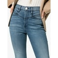 thumbnail image 4 of 3x1 Women's CHARTER Jesse High Rise Straight Skinny Ankle Jeans 30, 4 of 5