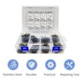 thumbnail image 2 of Amdohai 800 Pcs Agrafes Chaudes en Plastique pour Réparation Auto avec Boîte de Rangement pour Pare-Chocs Kit de Réparation de Soudure en Plastique, 2 of 8