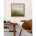 thumbnail image 3 of Drsoum Landscape Canvas Wall Art Vintage Dusk in The Forest Classic Paints Farmhouse Bathroom Office Decor 10x10in Natural Framed, 3 of 6