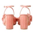 thumbnail image 2 of Fashion Bownot Patchwork Women Party High Heels Shoes Lady Stiletto Pumps, 2 of 3