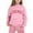 1-Pink3359, variant on Tiijoy Toddler Girls Chicago Print Hoodie Jogger Pants Unisex Casual Outfits, Sizes 2-13