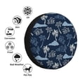 thumbnail image 4 of Yiaed Hawaii Palms Print Tire Wheel Cover, Waterproof Spare Tire Cover Fit for Jeep, Truck,Trailer, RV, SUV, Camper and Most Vehicle-14 inch, 4 of 6