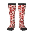 thumbnail image 1 of Gaeub Chaussettes Design Imprimé Fraise Rouge Chaussettes Hautes Extensibles pour Hommes Femmes Adolescents, Chaussettes de Softball Soccer pour Randonnée, Sport, 1 of 6