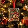 thumbnail image 3 of Christmas Cash Gift Ornament, 3.14" Clear Acrylic Money Holder, Double-Sided Printed Hanging Decor for Xmas Tree, Stocking Stuffer & Holiday Gifting, 3 of 7