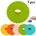 thumbnail image 1 of 5PCS Can Cover Creative Universal Silicone Can Lid Food Can Cover for Dog Cat, 1 of 10