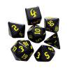 thumbnail image 1 of artículos deportivos 7 unids/set dados digitales de varios lados D4 D6 D8 D10 D12 D20 para TRPG (amarillo) FLhrweasw Nuevo, 1 of 2
