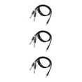 thumbnail image 1 of Sidaley Cable de audio Doble enchufe chapado en oro Diseño conveniente Cable adaptador Carcasa de aleación de aluminio Fuerte resistencia a la Type1 NO1, 1 of 1