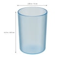 thumbnail image 2 of CRAFTHROU 4Ud Vasos De Enjuague Bucal Reutilizables De Plástico Con Gran Capacidad Para, 2 of 8