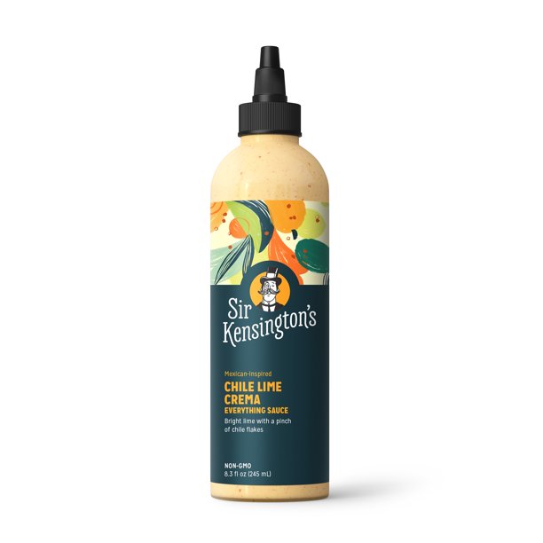 Sir Kensington's Everything Sauce, Chile Lime Crema 8.3 oz Walmart