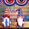 thumbnail image 5 of Huge Memorial Day Savings! Boovnll 4th of July Patriotic Gnomes Decorations - 2Pcs Handmade Plush Swedish Tomte Gnomes Ornaments for Memorial Day Gift, Patriotic Party Decor, 4th of July Decorations, 5 of 7
