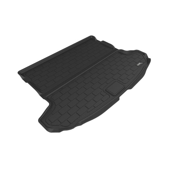 3D MAXpider M1KA0401309 Cargo Custom Fit All-Weather Floor Mat for Select Kia Sportage Models - Kagu Rubber (Black)