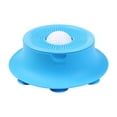thumbnail image 2 of Dog Sculpted Piece Slow Feeder 6 Inch Silicone Dog Sculpted Piece Puppy Slow Feeder Sculpted Piece with Built-In Rolling Ball Non-Slip Cup Lick Plate for Small Dogs and Cats Blue,, 2 of 7