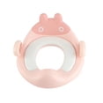 thumbnail image 1 of Asiento de orinal para niños, suave, a prueba de salpicaduras, antideslizante, con asas, color rosa, 1 of 5