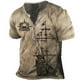 thumbnail image 2 of Camisetas Vintage para hombre, camiseta de manga corta con estampado 3D de barco, Top de navegación de gran tamaño, ropa de calle Punk, 2 of 4