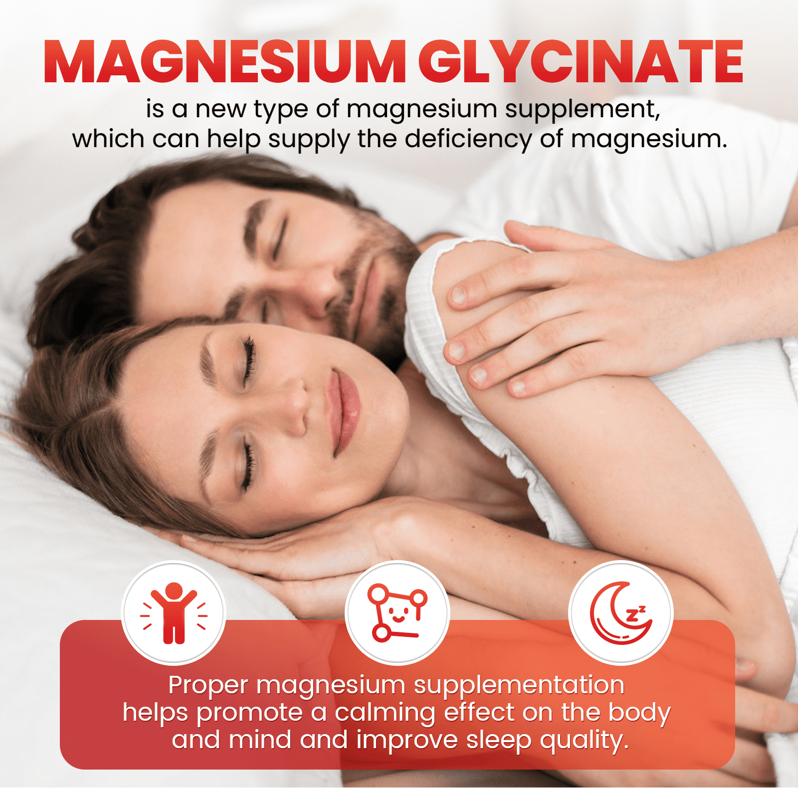 Catfit Magnesium Glycinate Gummies - Magnesium Glycinate Gummies Supplement for Relaxation, Cognition and Sleep Quality, Sugar Free - 60 Gummies