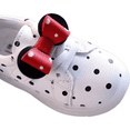 thumbnail image 3 of Loonyx Toddler Girl Bowknot Adjustable Straps Sneakers, White Round Toe Platform, Size 11, 3 of 8