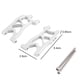thumbnail image 4 of Brazos delanteros Macarena 2 uds aleación de aluminio 1/18 AXIAL JR AX90052 plata, 4 of 4