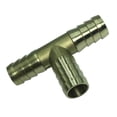 thumbnail image 1 of HILABEE Brass Shaped Equal Tee Connectors Adapters 12mm, 1 of 9