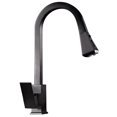 thumbnail image 1 of Mistaha Kitchen Sink Pull Out Single Handle High Arc Kitchen Dual Mode Kitchen Sink Water Splashing Kitchen Sink Stainless Steel Kitchen Faucets, 1 of 8