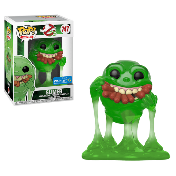 Funko POP! Movies: GB - Slimer w/Hot Dogs (Translucent) - Walmart Exclusive