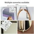 thumbnail image 2 of Durable Transparent Plastic Mirror Clamps for Home Use with Stable Screw Mounting and Fine, 2 of 8